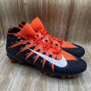 Nike Alpha Menace Elite TD Men's Size 14.5 Football Cleats Orange Black Shoes